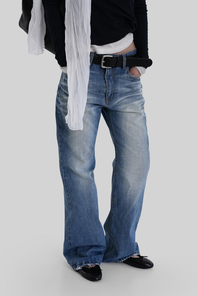 [ Pre-order ] Autumn Made Embross Washing Denim