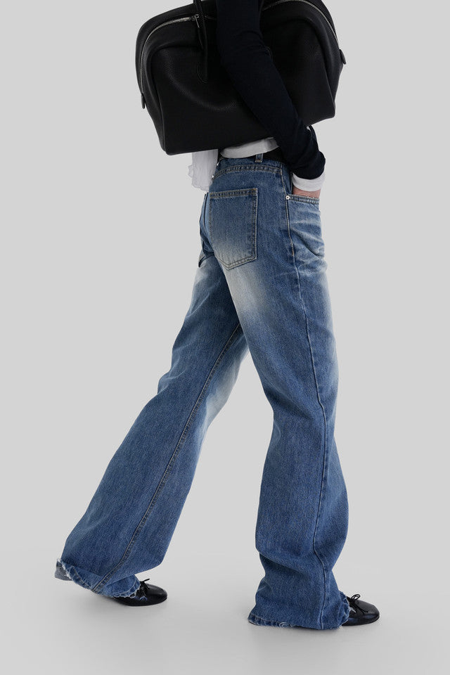 [ Pre-order ] Autumn Made Embross Washing Denim