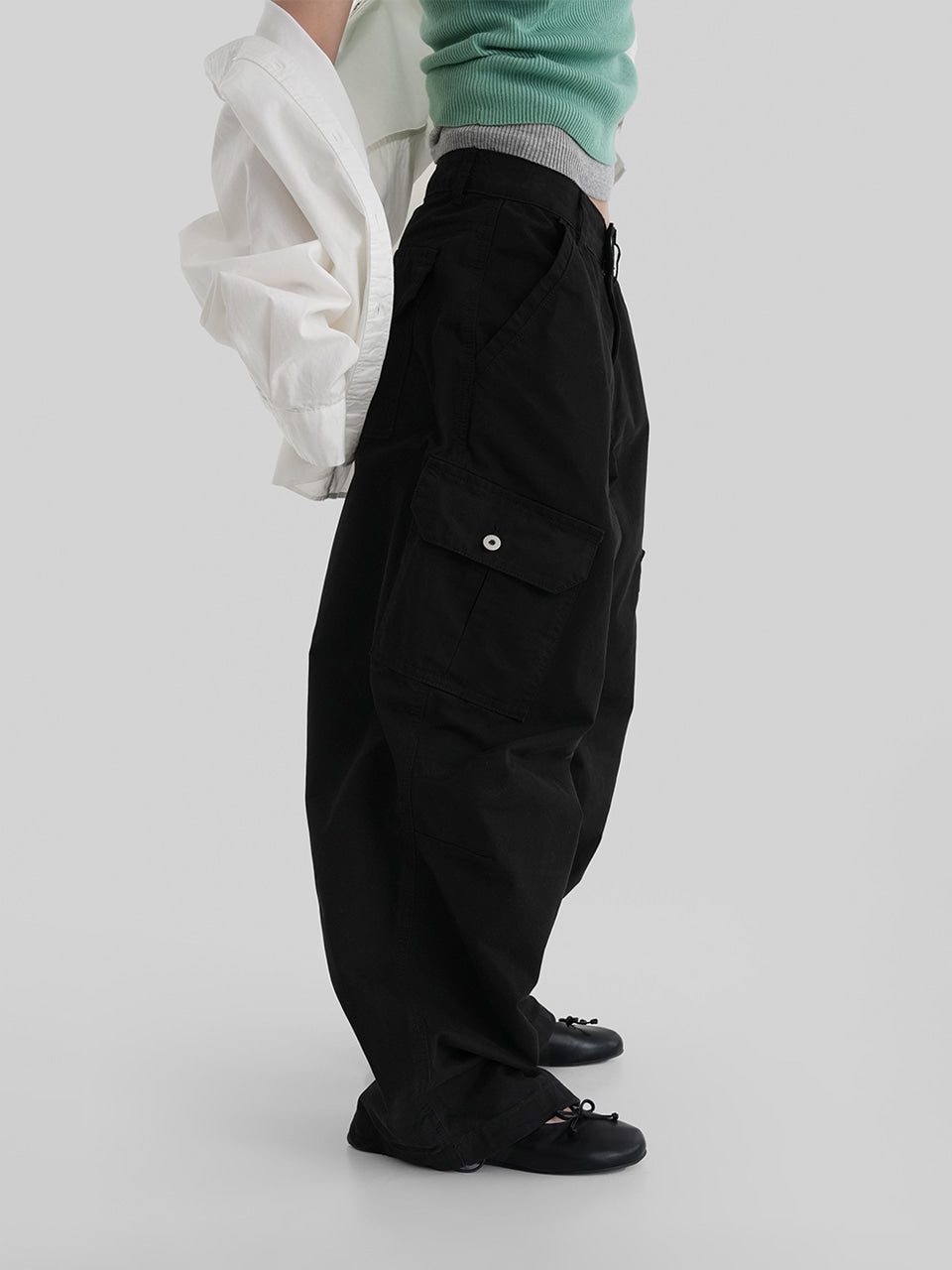 [ Pre-order ] Washing Carpenter Cargo Pants