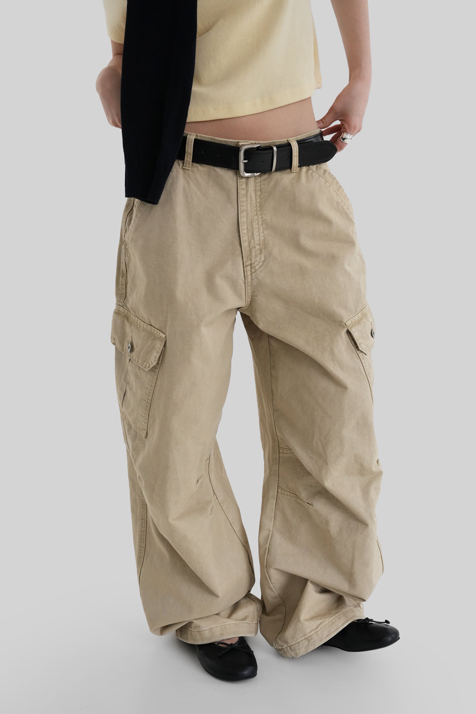 [ Pre-order ] Washing Carpenter Cargo Pants