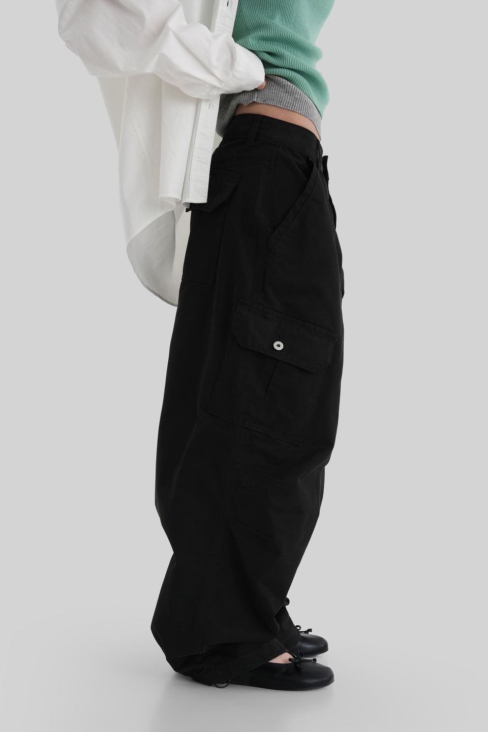 [ Pre-order ] Washing Carpenter Cargo Pants