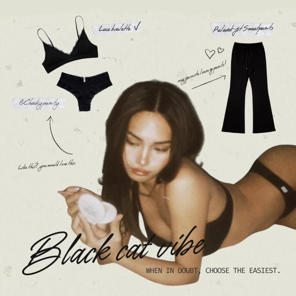 [ Pre-order ] Triangle Lace Bralette
