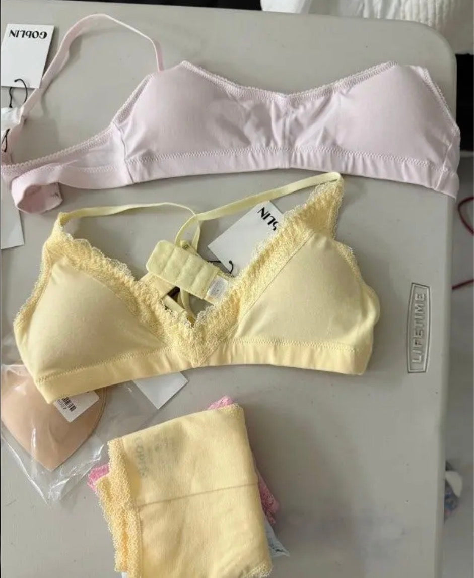 [ Pre-order ] Triangle Lace Bralette