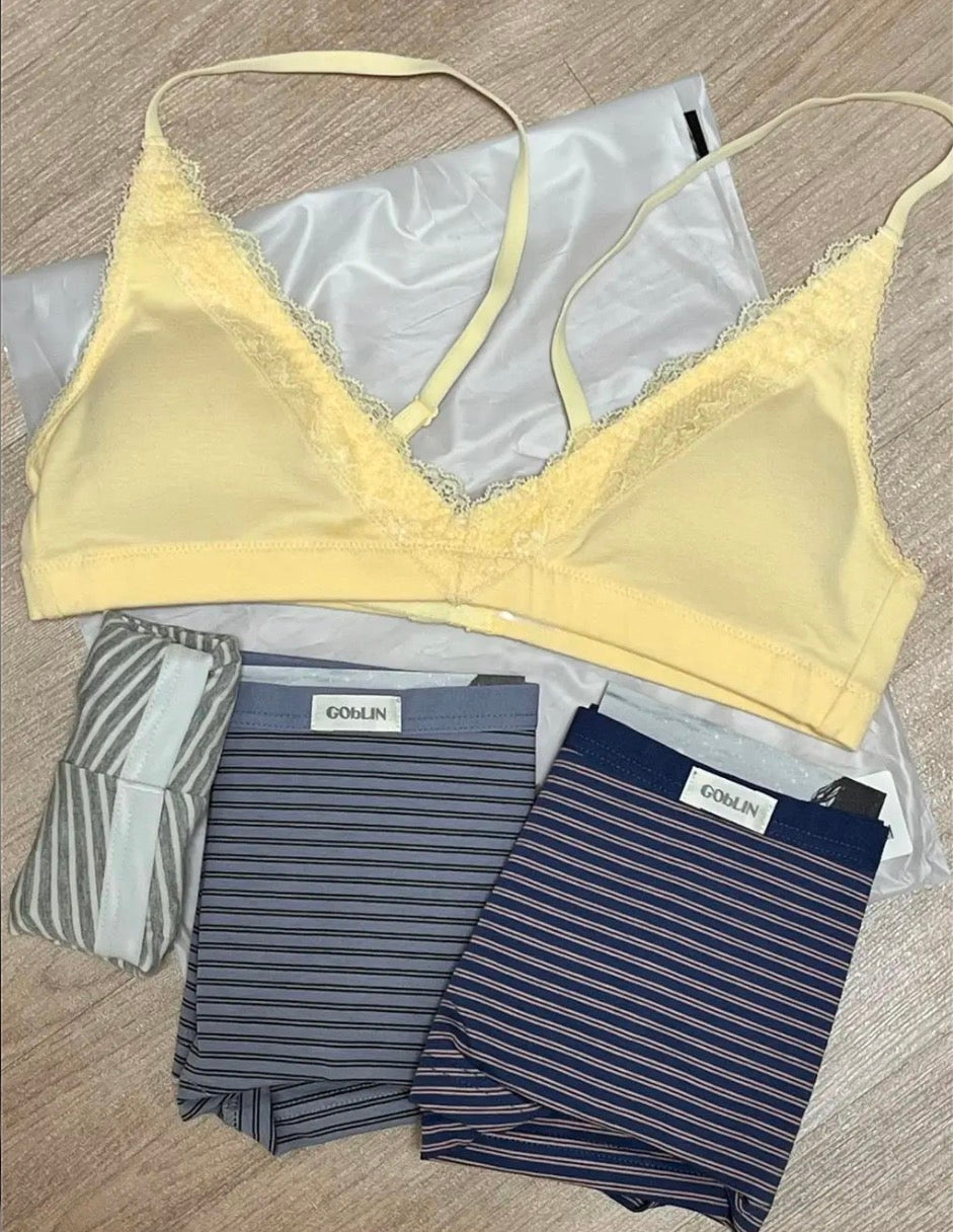 [ Pre-order ] Triangle Lace Bralette