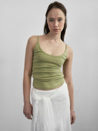 [ 店主推薦 Pre-order ] Autumn Made 莫代爾棉質U領背心 Caesar U-Neck Sleeveless