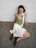 [ 店主推薦 Pre-order ] Autumn Made 莫代爾棉質U領背心 Caesar U-Neck Sleeveless