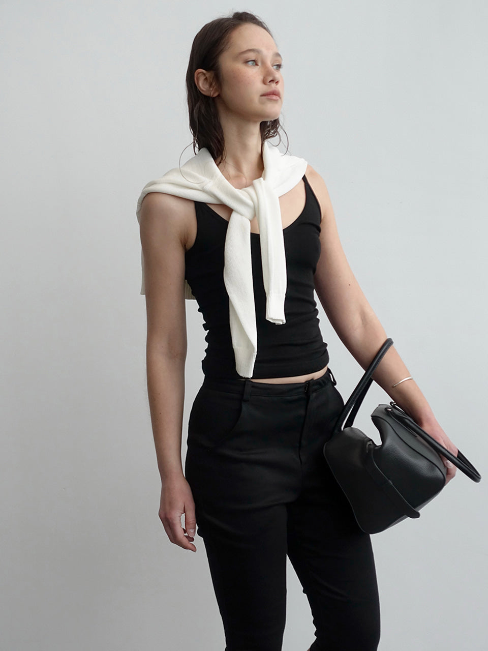 [ 店主推薦 Pre-order ] Autumn Made 莫代爾棉質U領背心 Caesar U-Neck Sleeveless