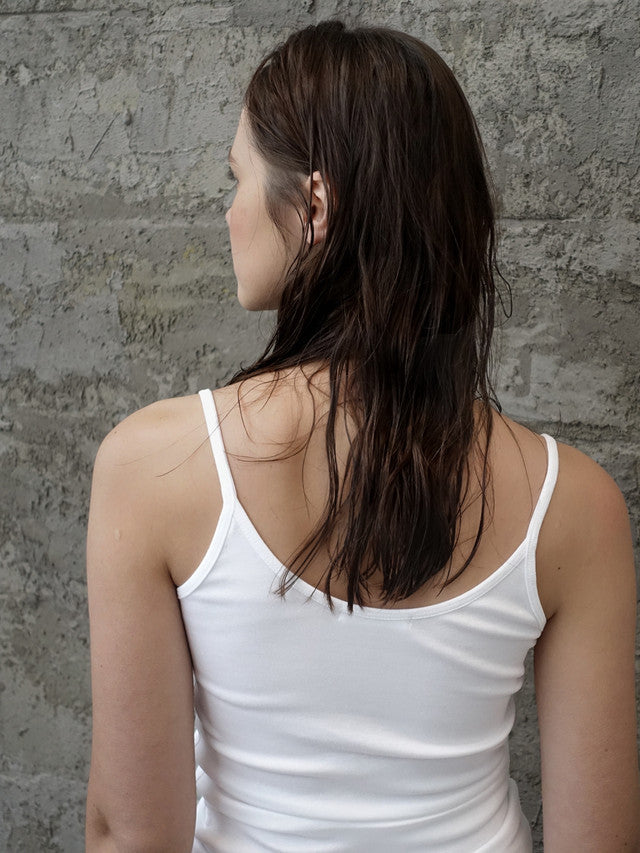 [ 店主推薦 Pre-order ] Autumn Made 莫代爾棉質U領背心 Caesar U-Neck Sleeveless
