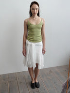 [ 店主推薦 Pre-order ] Autumn Made 莫代爾棉質U領背心 Caesar U-Neck Sleeveless