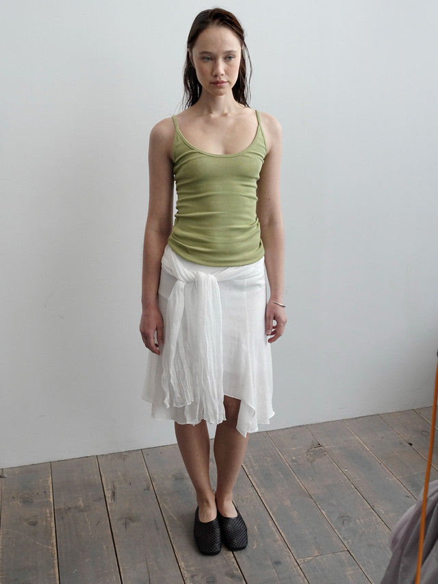 [ 店主推薦 Pre-order ] Autumn Made 莫代爾棉質U領背心 Caesar U-Neck Sleeveless
