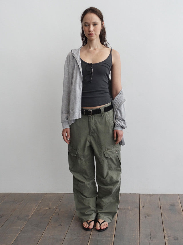 [ 店主推薦 Pre-order ] Autumn Made 莫代爾棉質U領背心 Caesar U-Neck Sleeveless
