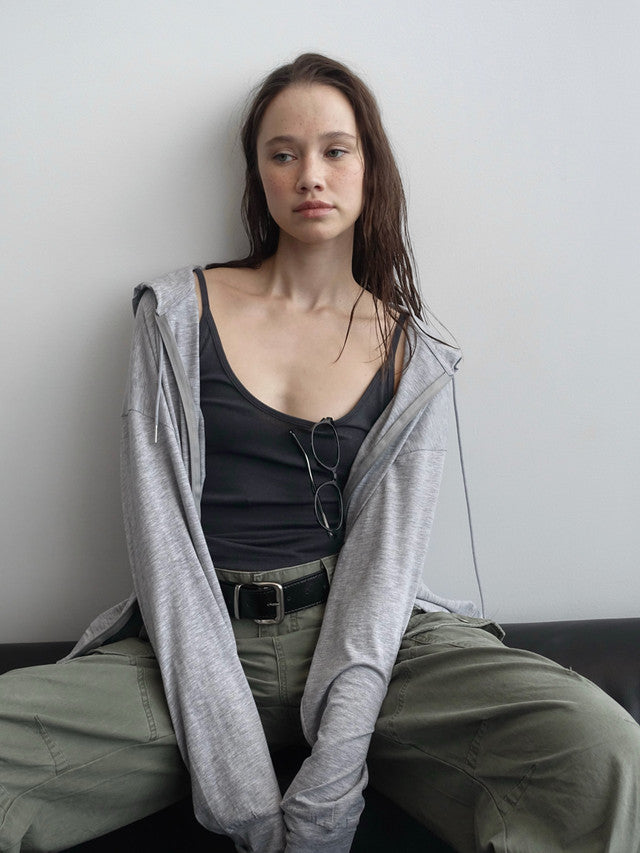 [ 店主推薦 Pre-order ] Autumn Made 莫代爾棉質U領背心 Caesar U-Neck Sleeveless