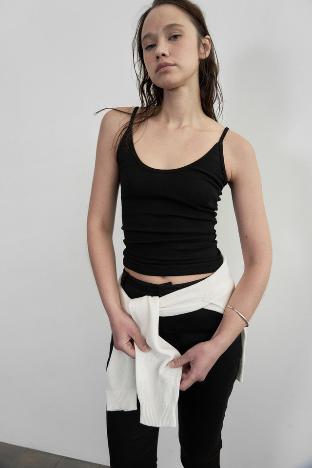 [ 店主推薦 Pre-order ] Autumn Made 莫代爾棉質U領背心 Caesar U-Neck Sleeveless