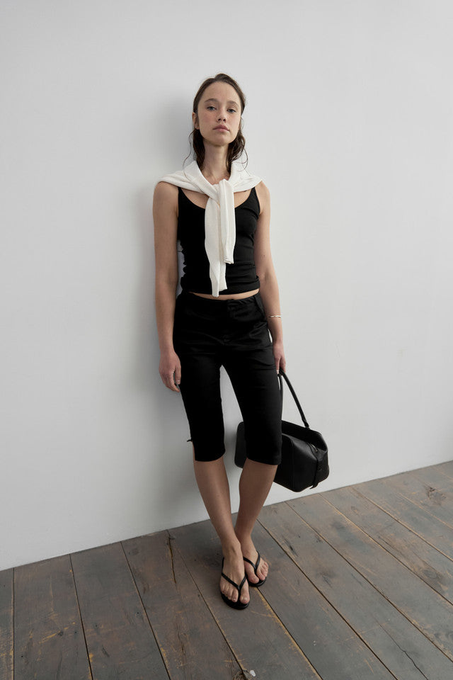 [ 店主推薦 Pre-order ] Autumn Made 莫代爾棉質U領背心 Caesar U-Neck Sleeveless