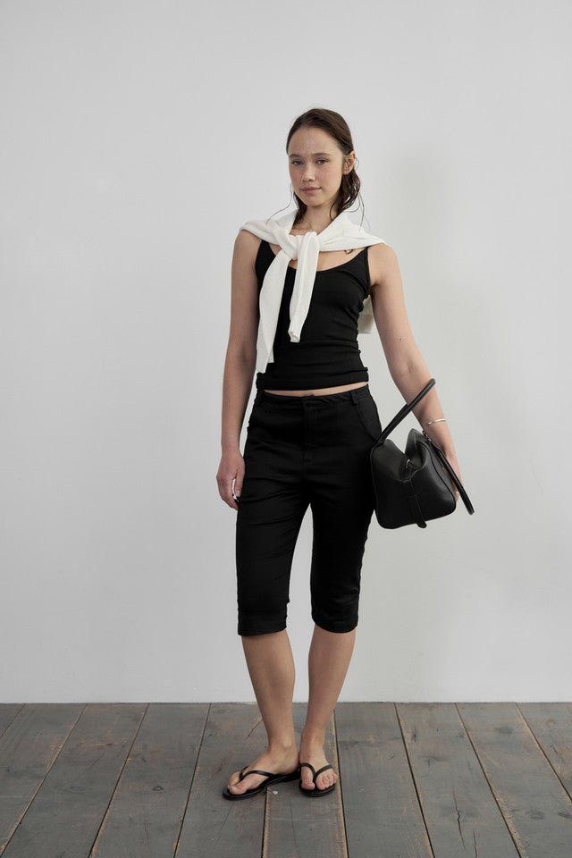 [ 店主推薦 Pre-order ] Autumn Made 莫代爾棉質U領背心 Caesar U-Neck Sleeveless