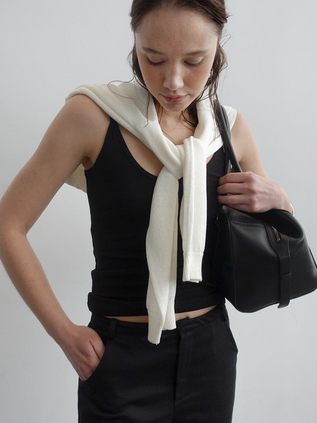[ 店主推薦 Pre-order ] Autumn Made 莫代爾棉質U領背心 Caesar U-Neck Sleeveless