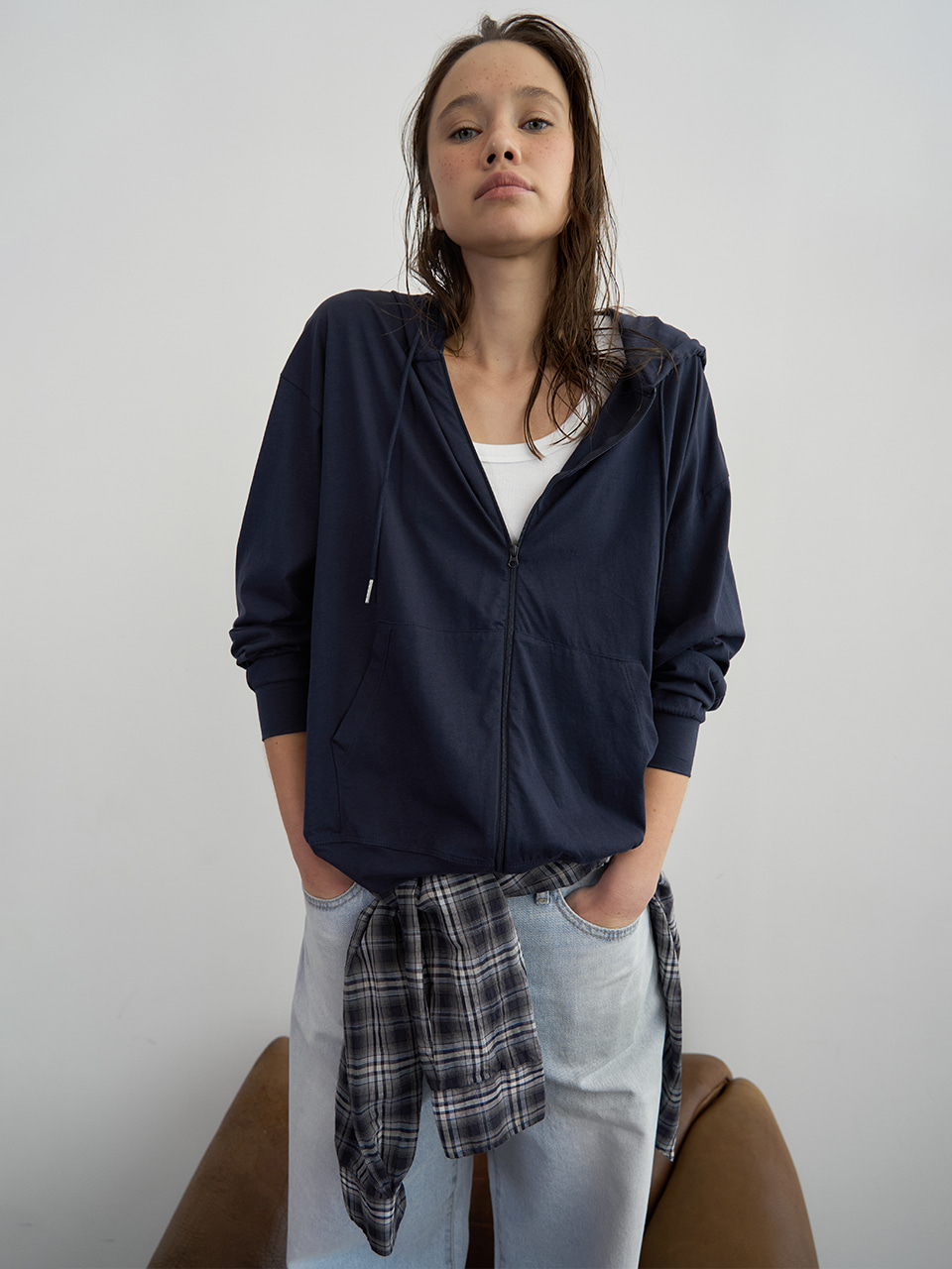 [ Pre-order ] Autumn Made Air Cooling Hooded Zip Up