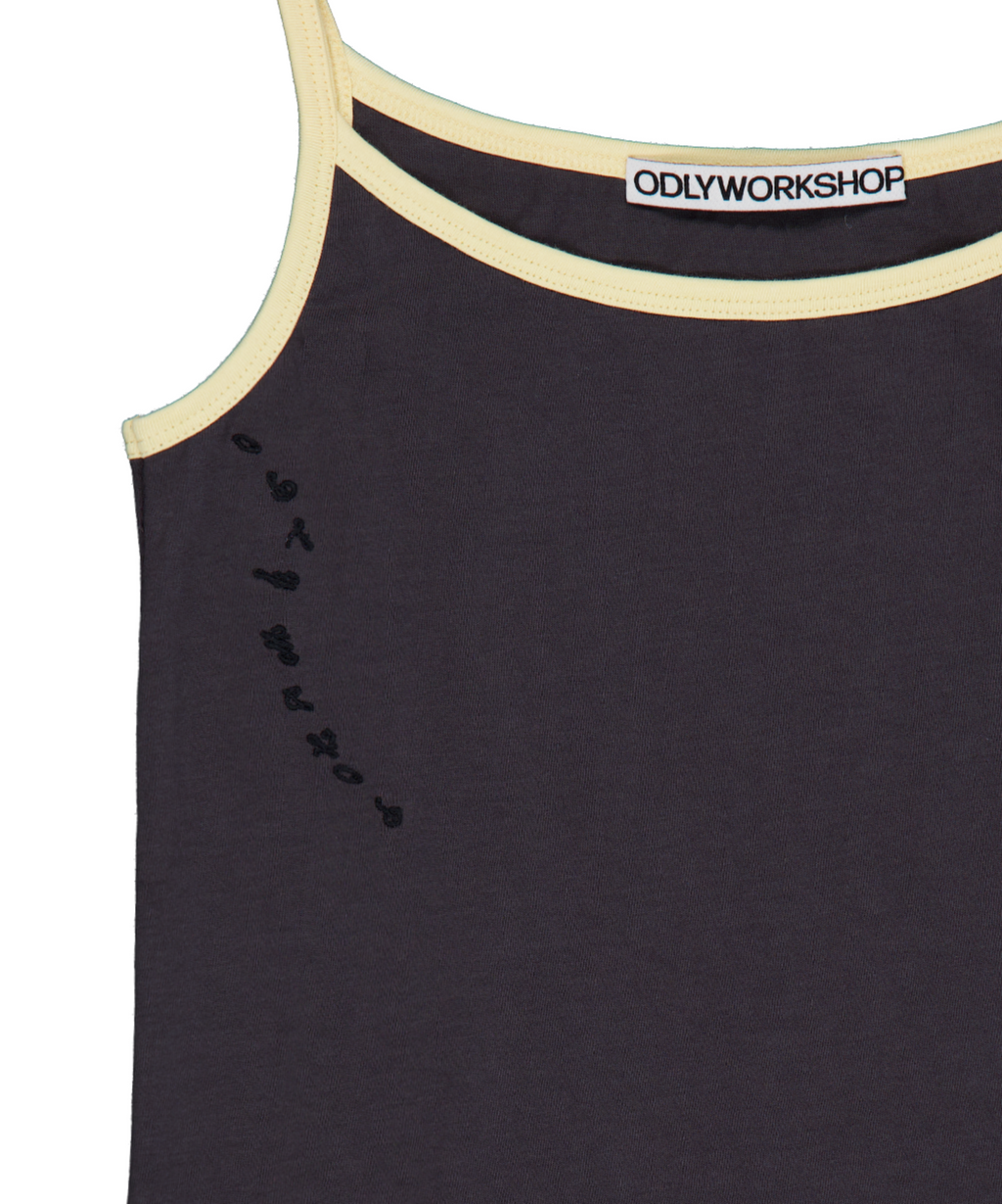 [ 29/6 完結優惠 Pre-order ] Side Stitch Tank