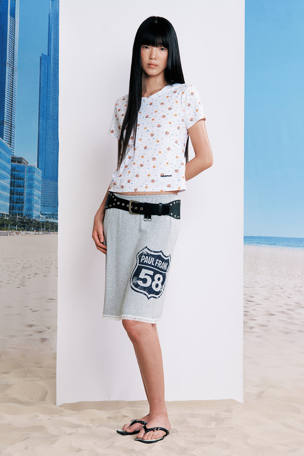[ Pre-order ] Sunburn X Paul Frank T-shirt
