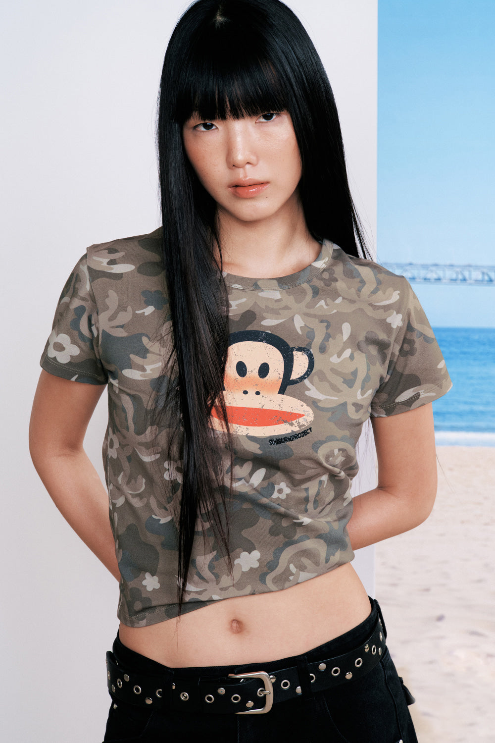[ Pre-order ] Sunburn X Paul Frank T-shirt