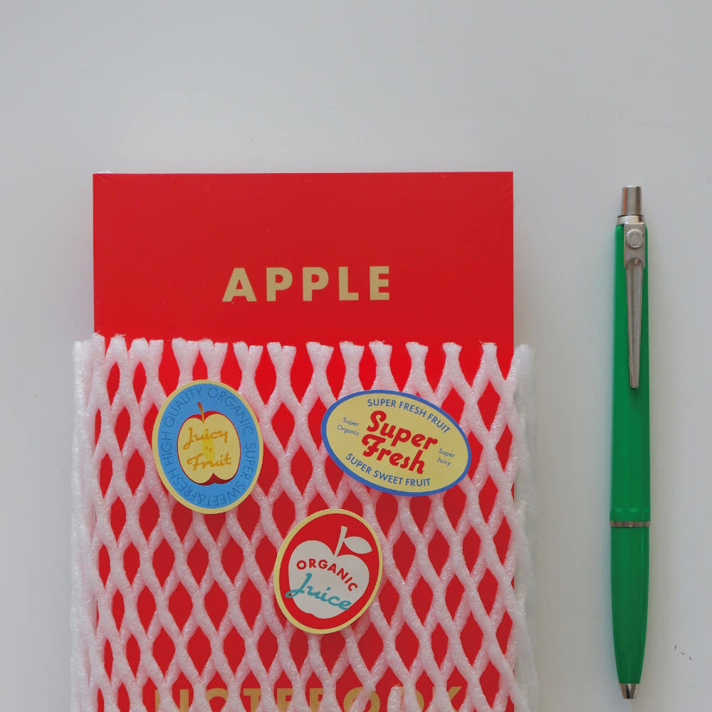 [ Pre-order ] 🇰🇷韓國製造 Fruit Notebook 100g ( 可180平鋪寫字 )
