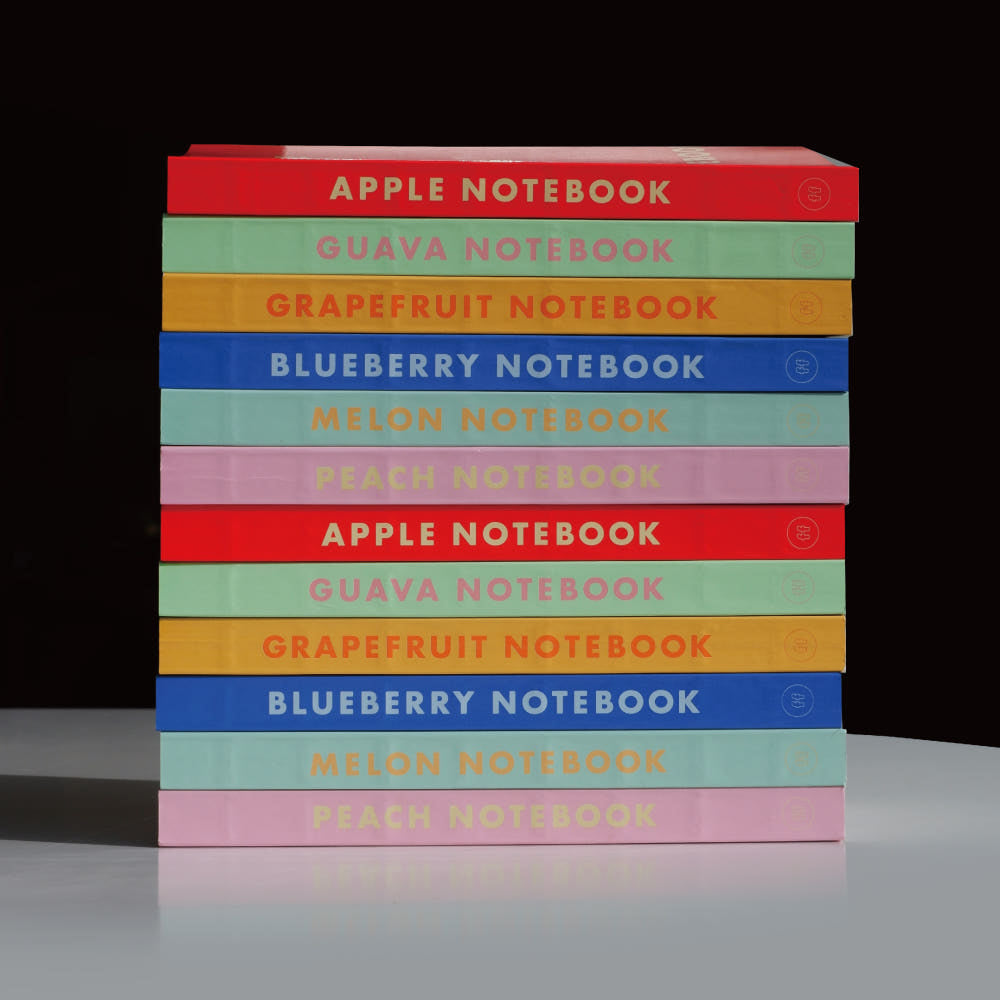 [ Pre-order ] 🇰🇷韓國製造 Fruit Notebook 100g ( 可180平鋪寫字 )