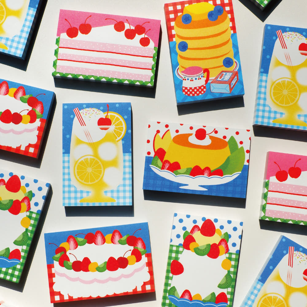 [ Pre-order ] 🇰🇷韓國製造 New Fruit Dessert Memo Pad 80g