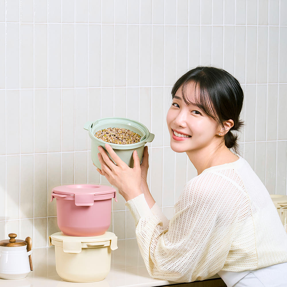 [ 店主推薦 Pre-order ] 🇰🇷製造 CALO BOWL 12分鐘微波減糖飯煲 ( 減卡45.4% )