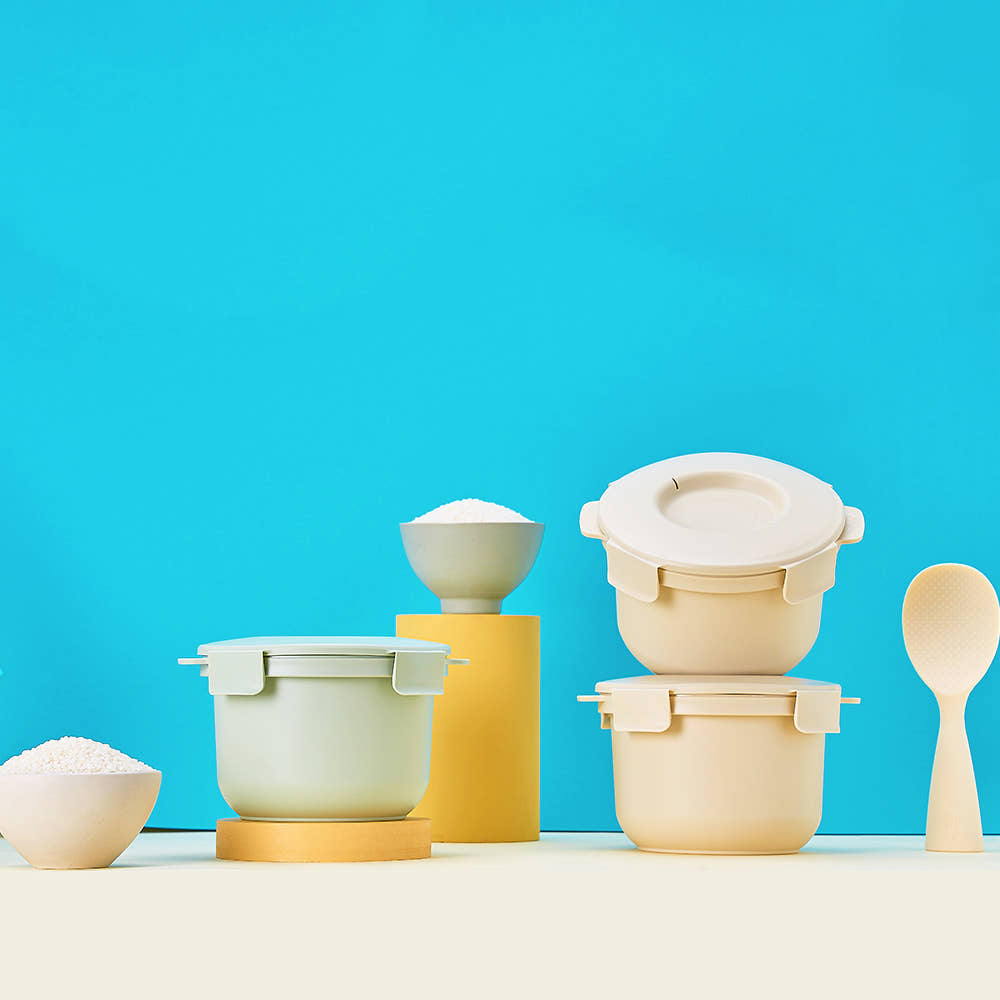 [ 店主推薦 Pre-order ] 🇰🇷製造 CALO BOWL 12分鐘微波減糖飯煲 ( 減卡45.4% )