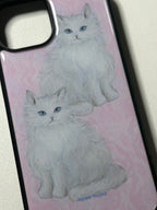 [ Pre-order ] Blue Eyes Cat Phone Case
