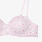 [ Pre-order ] Pony Bell Half Cup Bra & Panty Set