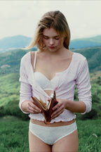 [ Pre-order ] Pony Bell Half Cup Bra & Panty Set