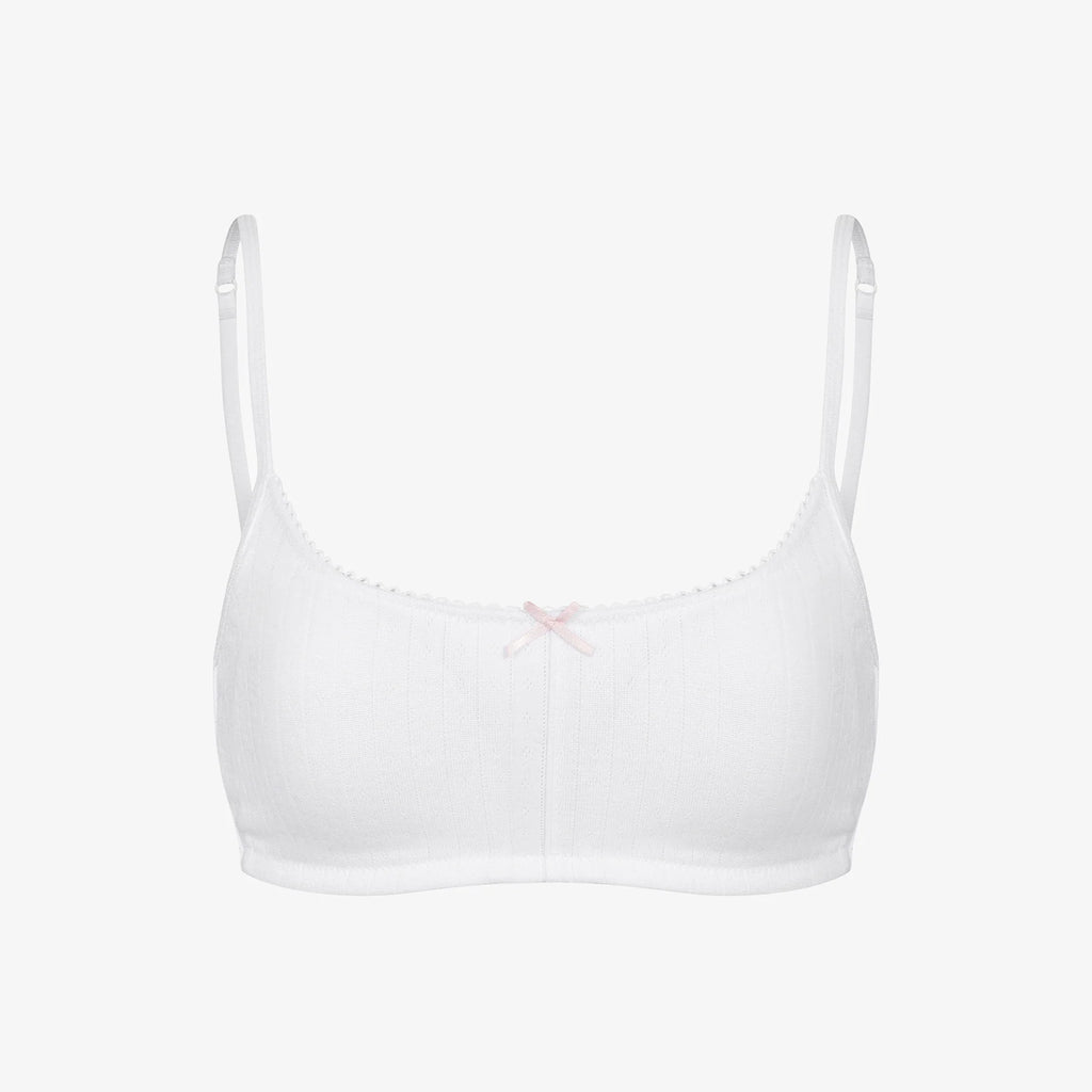[ Pre-order ] Pony Bell Scoop Neck Bra & Panty Set