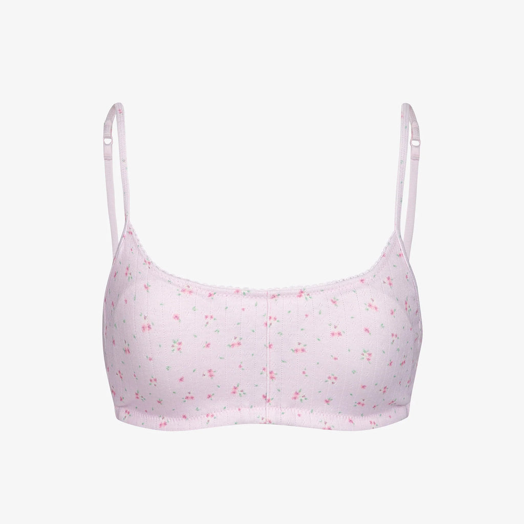 [ Pre-order ] Pony Bell Scoop Neck Bra & Panty Set
