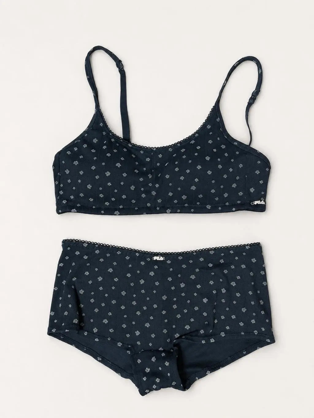 [ Pre-order ] Pony Bell Scoop Neck Bra & Panty Set