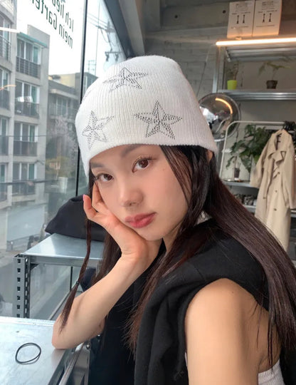 [ Pre-order ] Star Crystal Cubic Beanie