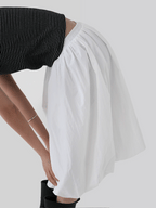 Pumpkin Nylon Skirt