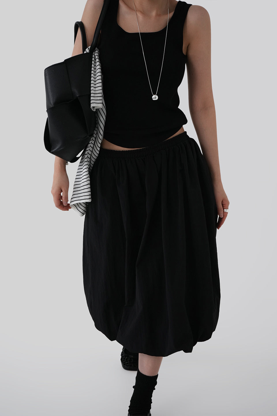 Pumpkin Nylon Skirt