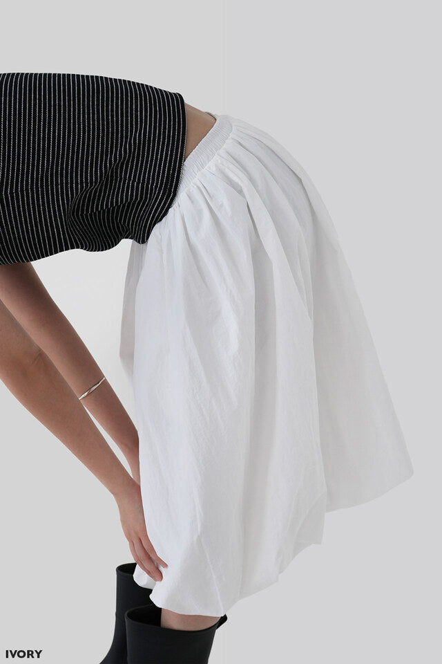 Pumpkin Nylon Skirt