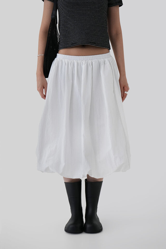 Pumpkin Nylon Skirt