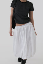 Pumpkin Nylon Skirt