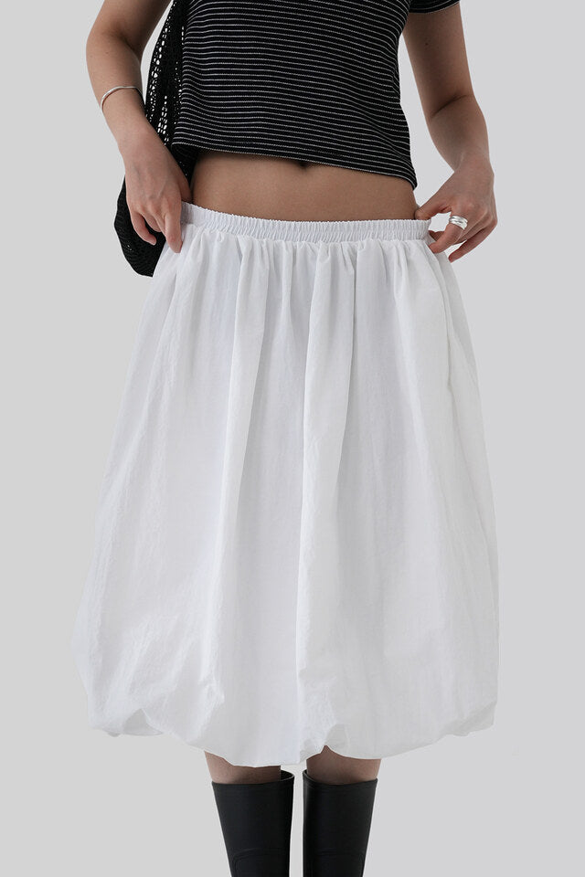 Pumpkin Nylon Skirt