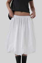 Pumpkin Nylon Skirt