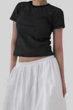 Pumpkin Nylon Skirt