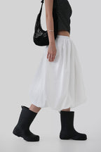 Pumpkin Nylon Skirt