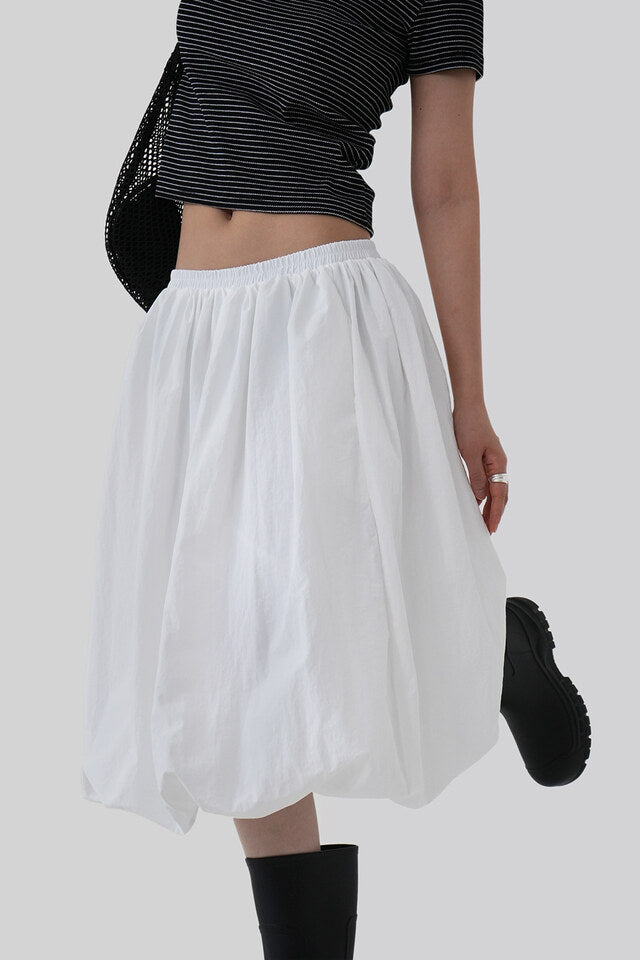 Pumpkin Nylon Skirt
