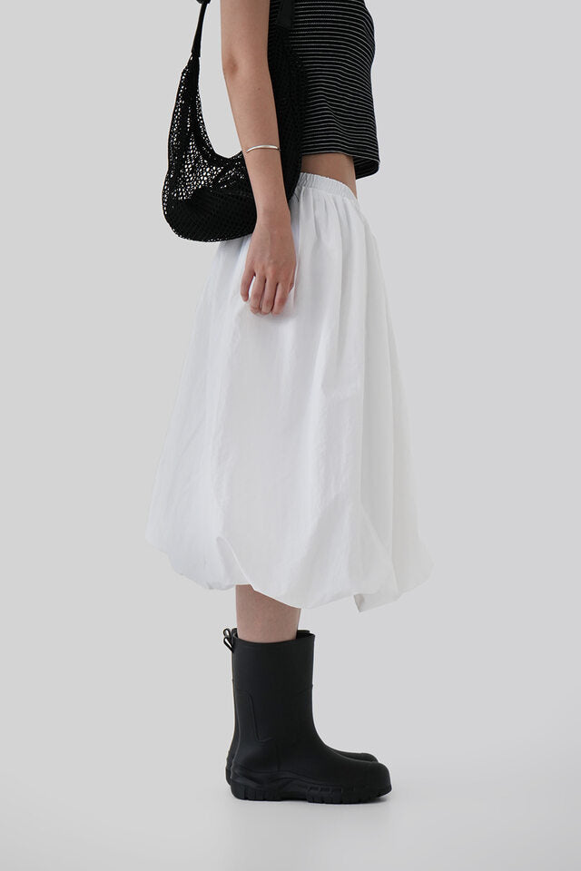 Pumpkin Nylon Skirt
