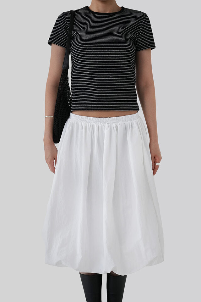 Pumpkin Nylon Skirt