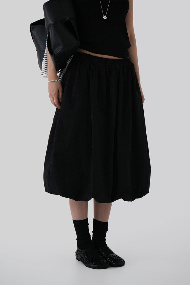 Pumpkin Nylon Skirt
