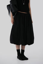 Pumpkin Nylon Skirt
